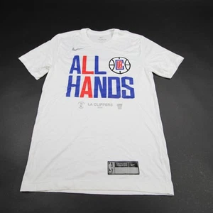 Los Angeles Clippers Nike NBA Authentics Dri-Fit Short Sleeve Shirt Men's Used - Picture 1 of 6