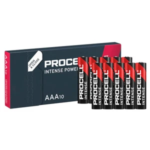Duracell Procell Alkaline Intense Power AAA LR03 Micro 1461 mAh, 1,5V 10 St. BOX - Bild 1 von 1