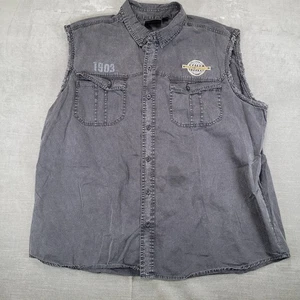 Harley Davidson Motorclothes Herren 3XL schwarz ärmelloses Hemd 1903 Adler Logo - Bild 1 von 9