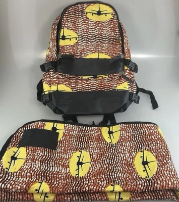 Eastpak X Vlisco LE speed bird travel backpack with blanket collectible NWT  - Imagem 1 de 4