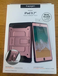 Spigen Tough Armor Tech Tablet Case for Apple iPad 9.7-inch - Rose Gold - Picture 1 of 5