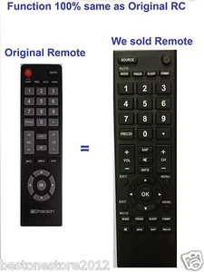 EMERSON NH301UD TV REMOTE LC391EM3 LC501EM3 LE190EM3 LE220EM3 LE260EM3 LE320EM3 - Picture 1 of 2