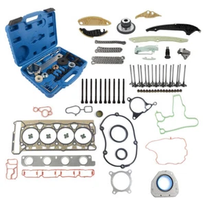 Kit Catena di Distribuzione e Attrezzo Speciale per VW Audi 1.8 2.0T CDA CDH CCZ - Imagen 1 de 7