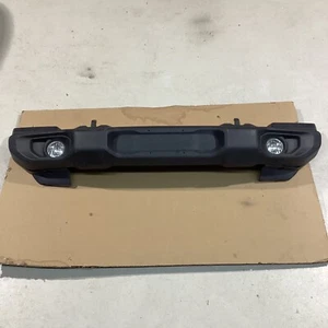18-21 Jeep Gladiator JT / JL Black Plastic Front Bumper w/ Fog Lights #19007 - Picture 1 of 4