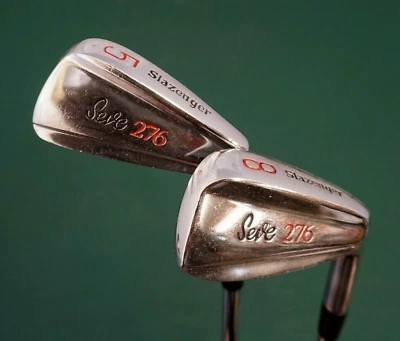 Set of 2 x Slazenger Seve 276 5 & 8 Irons Regular Steel Shaft Slazenger Grip - Image 1 of 4