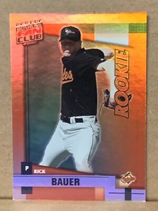 Rick Bauer RC BALTIMORE ORIOLES 2002 Donruss BEST OF FAN CLUB SERIAL #802/1350