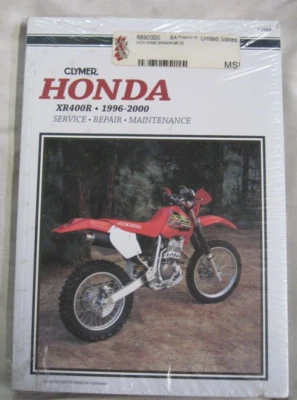 Manual de servicio de reparación de moto Honda XR400R 96-00 Clymer M320 SM012 Foto 1 de 2