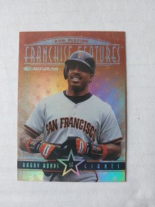 1997 Donruss Franchise Features #7 Barry Bonds & Vladimir Guerrero #0113/3000