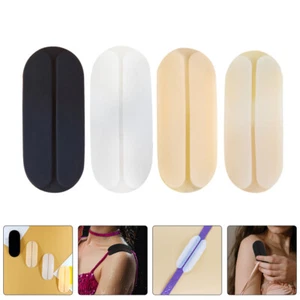 4 Pezzi Coprispalle in Pasta Silicone Miss Enhancer Pads Rimovibili per Donna - Foto 1 di 12