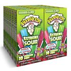 Warheads, Fat Free Freezer Pops, Assorted Flavors, Extreme Sour (12 Boxes, 10 -