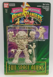 POWER RANGERS MIGHTY MORPHIN EYE GUY SPACE ALIENS VINTAGE BANDAI 1994 DEAD STOCK - Picture 1 of 7