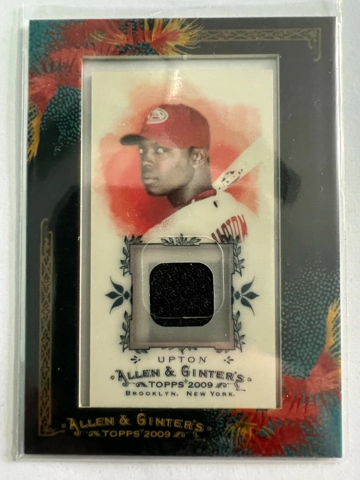 A101,196 - 2009 Topps Allen and Ginter Relics #JU Justin Upton Jersey - Image 1 of 1