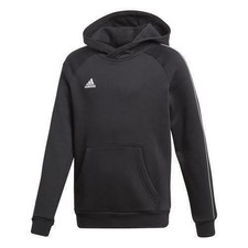 adidas Core 18 Kapuzensweat - Schwarz/Weiß, 164 (CE9069)