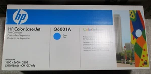 HP Color LaserJet Print Cartridge Q6001A Cyan - Picture 1 of 4