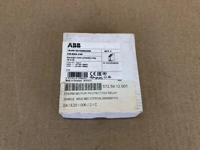 ABB CM-MSS.23S THERMISTOR MOTOR PROTECTION RELAY CMMSS23S 1SVR730700R2200 - Image 1 of 4