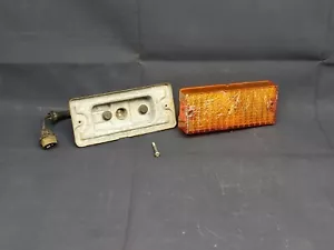 71-77 Chevy GMC Van Park RIGHT Turn Signal Grill Light & Housing Amber G10 G20 - Picture 1 of 19