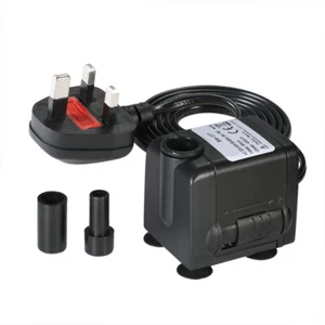 Water Pump Fountain Pump Outdoor Garden Fish Pond Submersible Pump Aquarium - Picture 1 of 9