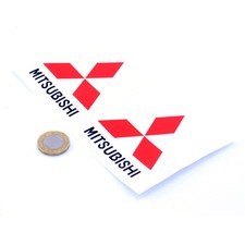 POGGIATESTA Decalcomanie-LOGO VINILE ADESIVI-GRAFICA X5 MITSUBISHI Delicious Seggiolino per auto