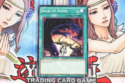 Yugioh Spell Card Back-Up Rider CORE-EN064 1st Edition Common - Image 1 of 2