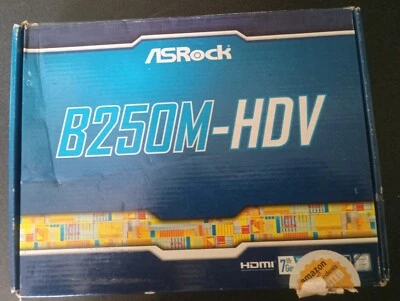 ​ASRock B250M-HDV LGA 1151 Micro ATX DDR4 Desktop Motherboard – For Parts - Image 1 of 4