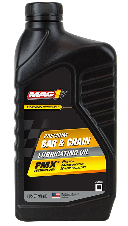 MAG 1 - (CASE of 6 Individual 1 Quart Bottles) PREMIUM BAR & CHAIN OIL Foto 1 de 1