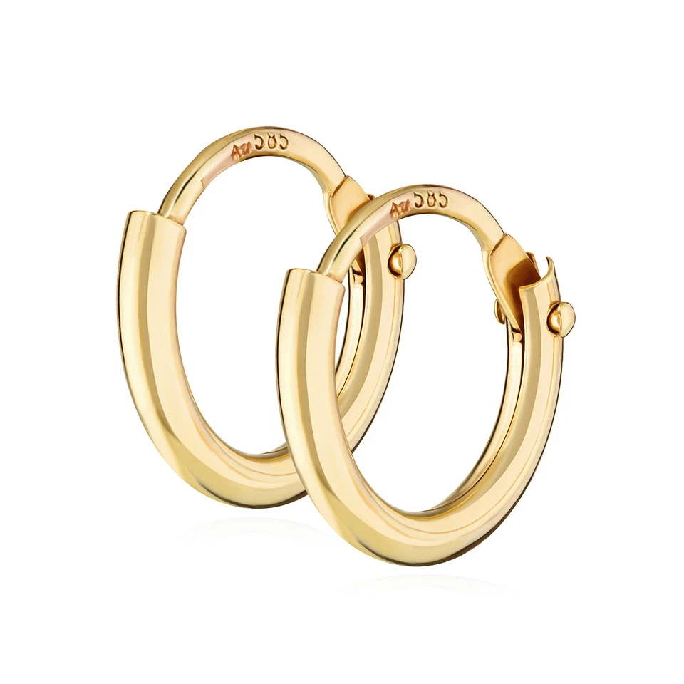 B Ware Nklaus Creolen 585er Gelbgold