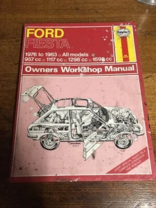 Haynes Hardback Owners Workshop Manual Ford Fiesta - Picture 1 of 1