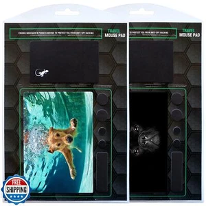 Mouse Pad Adhesive Bottom - Sticks to Any Surface - Portable - Webcam Covers - Picture 1 of 5