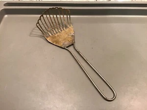 Vintage Chief Metal Kitchamajig Slotted Strainer Whip Mixing Fry Spatula Spoon - Picture 1 of 4