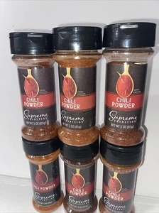 6 Pack Chili Powder Seasoning 3 oz (85g) . FREE SHIPPING - Picture 1 of 2