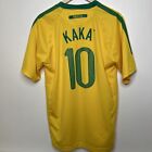 Brazil Kaka 10 Home World Cup 2010 Shirt   Size L Large   Brasil Football Nike