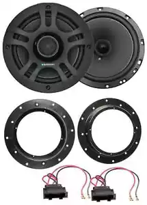 Blaupunkt 220 Watt 16.5 cm 2-Way Speakers for VW Golf V VI Tiguan Front Door AU - Picture 1 of 10