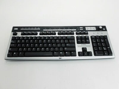 HP OEM P23599AA Keyboard - PS/2 - Mulitmedia 5219 Qwerty Wired - numeric keypad - Image 1 of 4