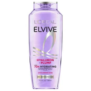 L'Oreal Paris Elvive Hyaluron Plump Hydrating Shampoo, 72H Intense Moisture.... - Picture 1 of 5
