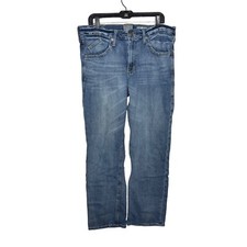 Rock and Republic Mens Jeans Blue Size 35 34 in Straight Relaxed Denim Stretch
