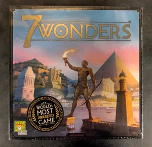 7 Wonders Base/Core Board Game by Repos Production (Damaged) - Picture 1 of 4