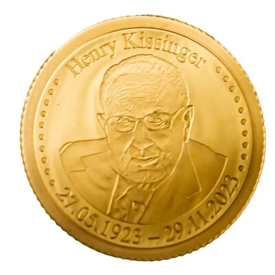 2,50 Dollars Niue Henry Kissinger 2023 Gold PP - Bild 1 von 4