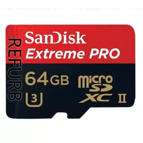 Sandisk 64GB Extreme Pro micro SDXC UHS-II U3 Class10 275mb/s TF Card for phone