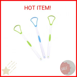 3PCS Tongue Cleaner, Soft Tongue Scraper, Oral Care Cleaners, Dental Scrapers Ki - Picture 1 of 2