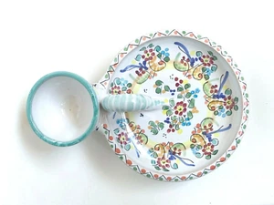 Ceramica Artistastica Cruz Pottery Olive Tray Plate Pit Holder Handmade in Spain - Picture 1 of 7