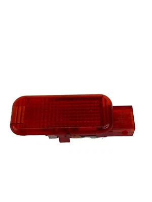 Audi A4 Quattro 2002-2008 puerta delantera derecha advertencia lente roja conjunto de lámparas de cortesía Foto 1 de 4
