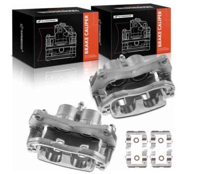 Kit de pinza de freno de disco delantera para Subaru Outback Forester Legacy WRX Tribeca B9 Foto 1 de 4