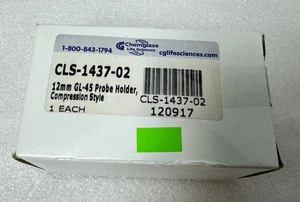 Chemglass 12mm GL-45 Probe Holder CLS-1437-02 for Vertical Sidearm Bioreactor - Picture 1 of 5