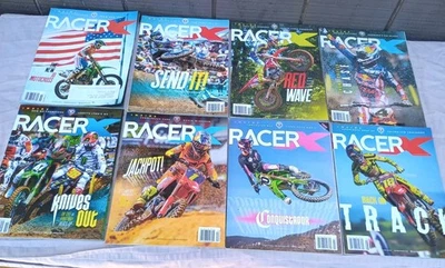 RACER X ILLUSTRATED Magazine Lot of 8 Issues 2022-2025 - Image 1 of 4