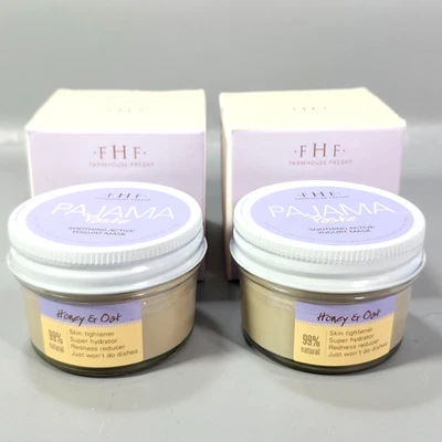Farmhouse Fresh FHF Honey Oat Pajama Paste Active Yogurt Mask 3.2 fl oz Lot of 2 - Image 1 of 4