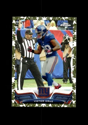 Topps 2013 cromo: #26 Victor Cruz camuflaje ref/499 casi nuevo-como nuevo o mejor Foto 1 de 2