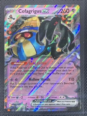 Cofagrigus ex 076/182 Sv04: Paradox Rift Holo - Image 1 of 2