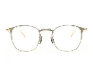 YUICHI TOYAMA U-078 Chloe Eyeglasses Col.2 Antique Silver / White Gold Frame - Picture 1 of 6