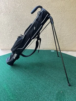 Sunday Golf Black Two Divider Stand Bag - Image 1 of 4