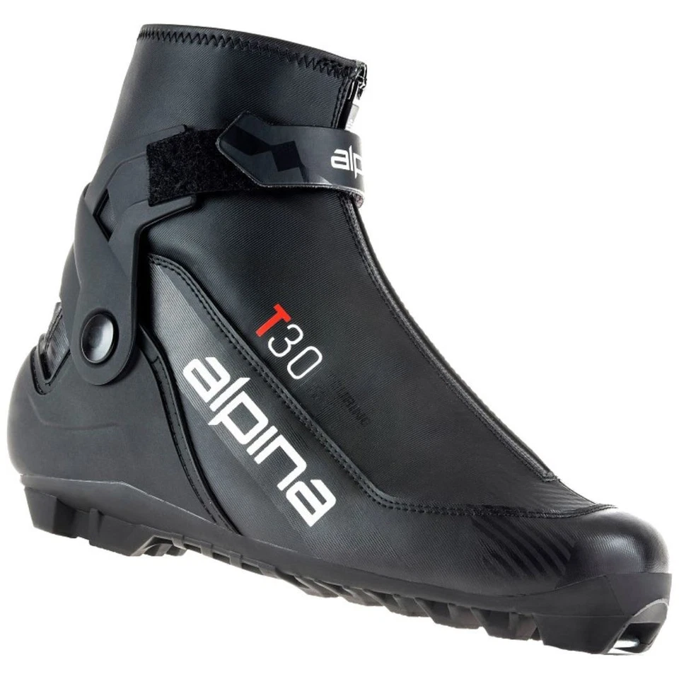 Botas de esquí de fondo Alpina T 30 para hombre, negras/rojas, M46 Foto 1 de 1